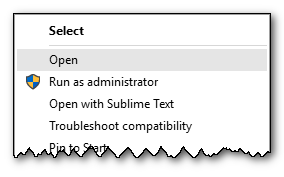 Select Troubleshoot compatibility